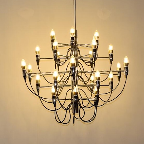 

Ecolight™ 30-Light 85 cm Creative Candle Style Chandelier Metal Candle-style Electroplated Artistic Chic & Modern 110-120V 220-240V