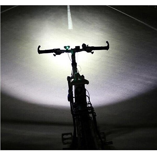 LS070 Linternas de Cabeza Luces para bicicleta Faro de bicicleta Impermeable Recargable 5000/2500 lm LED 2 Emisores con cargador Impermeable Recargable Resistente a Golpes Camping / Senderismo