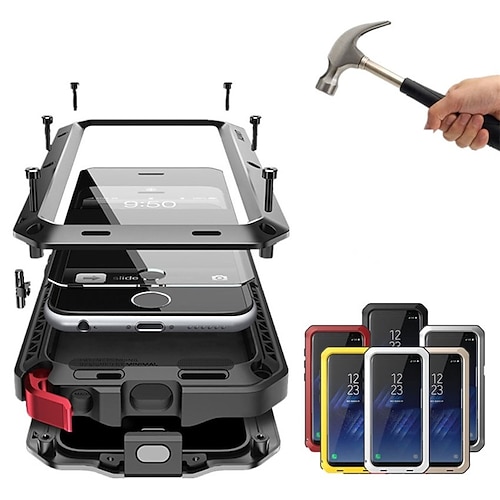 

Phone Case For Apple Full Body Case iPhone SE 3 iPhone 13 Pro Max Mini iPhone 12 11 Pro Max XR X/XS iPhone 8/7 Plus Waterproof Shockproof Dustproof Solid