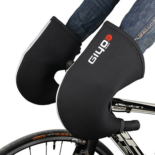 

Winter Gloves Bike Gloves Cycling Gloves Mountain Bike Gloves Winter Full Finger Gloves Anti-Slip Thermal Warm Windproof Breathable Sports Gloves Mountain Bike MTB Outdoor Neoprene Rough Black Black