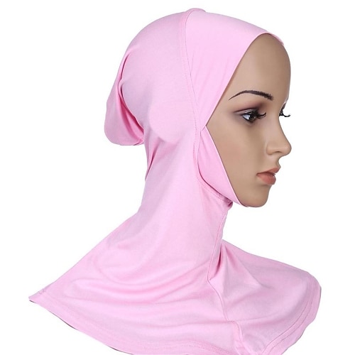 

Women's Basic / Vintage Hijab - Solid Colored Criss Cross / All Seasons