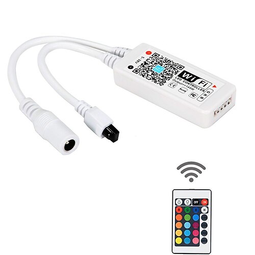 WIFI RGB LED Controller, APP Remote Control and Voice Control