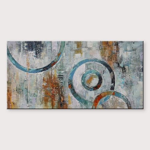 

Oil Painting Hand Painted Abstract Modern Rolled Canvas Rolled Without Frame