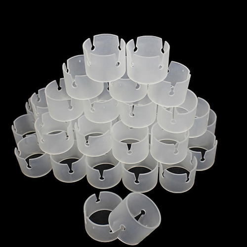 

50pcs Balloons Arch Buckle Plastic Clip Bracket Arch Balloon Connector Clips Ring Buckle For Arches Birthday Wedding Party Prom