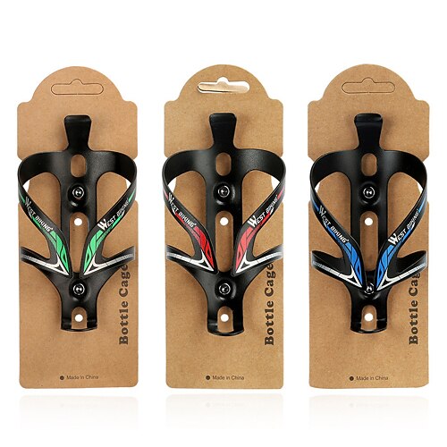 

Bike Water Bottle Cage Cycling Lightweight Materials Durable For Cycling Bicycle Road Bike Mountain Bike MTB Aluminum Alloy Red Blue Green