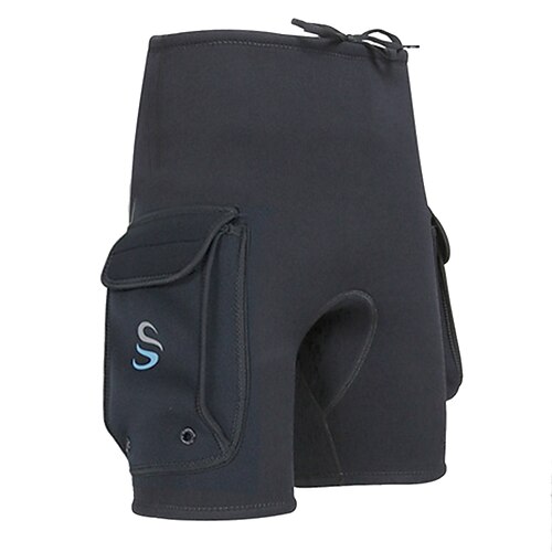 

SLINX Men's Wetsuit Shorts 3mm Nylon SCR Neoprene Shorts Thermal Warm Quick Dry Swimming Diving Surfing Scuba Letter Number Autumn / Fall Winter Spring / Summer / Athleisure