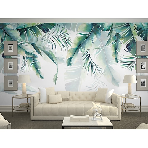 

Mural Wallpaper Wall Sticker Covering Print Forest Waterfall Canvas Home Décor Adhesive Required / Peel and Stick Removable