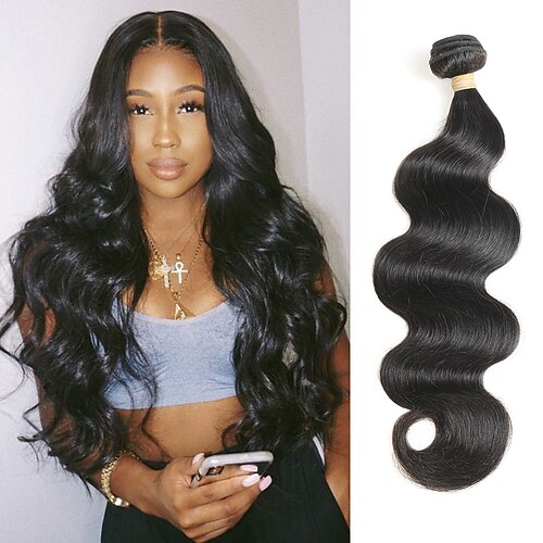 

1 Bundle Hair Weaves Brazilian Hair Body Wave Human Hair Extensions Remy Human Hair Human Hair Extensions 10-26 inch Soft Best Quality New Arrival / Dailywear / Party / Daily / Business