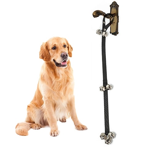 

Pet Doorbell Rope Dog Out Alarm Bells Pet Dog Training Bell Dog Doorbell Pet Training Accessories Pet Supplies