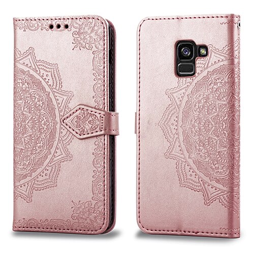 

Phone Case For Samsung Galaxy S22 S21 Plus Ultra A72 A52 A42 A32 Card Holder Flip Full Body Cases Hard leather for A8 2018