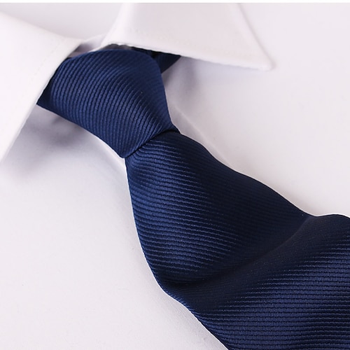 

Men's Ties Neckties Basic / Party / Work Solid Colored Formal Business