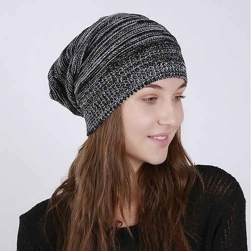 

Unisex Cappello A falda larga Nero Blu Grigio chiaro Attivo Essenziale / Autunno / Inverno / Tinta unita