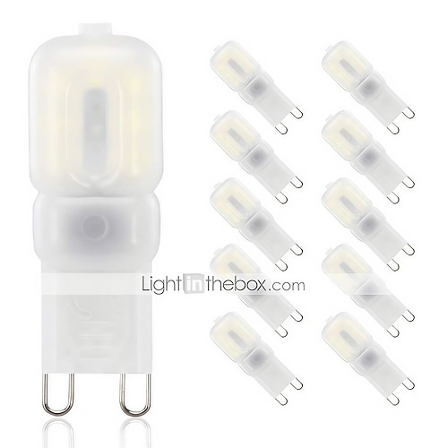 

10pcs 3 W LED Bi-pin Lights 250 lm G9 T 14 LED Beads SMD 2835 Dimmable Adorable Warm White Cold White 220-240 V 110-130 V / CE Certified