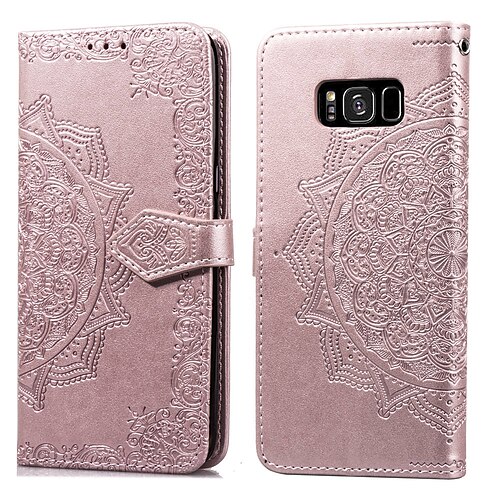 

Mandala Embossed Leather Phone Case For Samsung Galaxy S22 S21 S20 Plus Ultra A72 A52 A42 A32 Wallet Card Holder with Stand PU Leather Case For Samsung Galaxy S9 S10 Plus