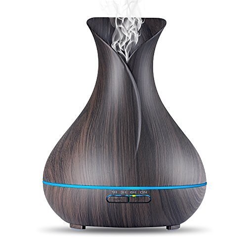 

Vase Incenser Humidifier Mute Seven-Color Wood-Grain Arom Atherapy Humidifier