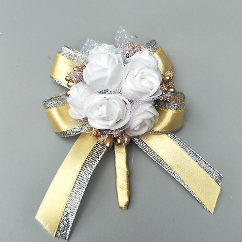 

Wedding Flowers Boutonnieres Event / Party / Wedding Party Poly / Cotton Blend 1.57""(Approx.4cm) Christmas