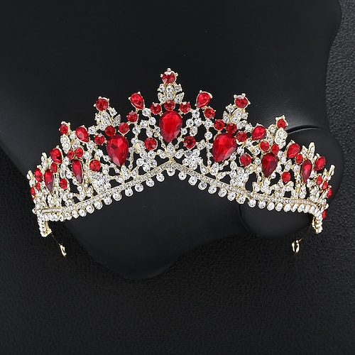 

Cristallo / Lega Diademi della corona con Cristalli 1 PC Matrimonio / Occasioni speciali Copricapo