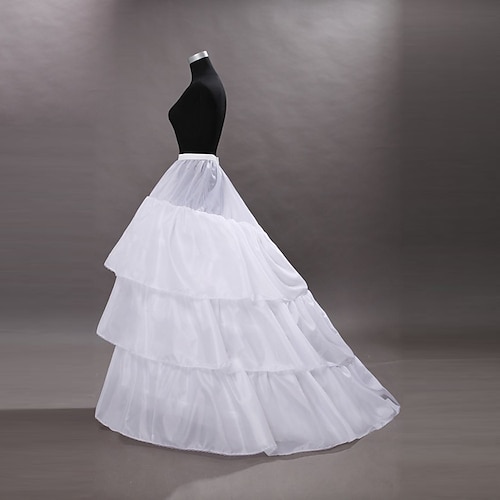 

Bride Classic Lolita 1950s Cocktail Dress Vintage Dress Dress Petticoat Hoop Skirt Crinoline Prom Dress Women's Girls' Costume Vintage Cosplay Wedding Party Princess Petticoat / Tulle