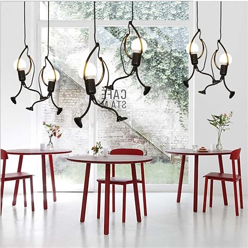 

60 cm Single Design Chandelier Metal Novelty Painted Finishes Country 220-240V