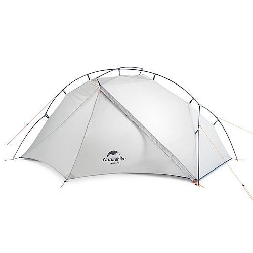 

Naturvandring 1 person Telt Familie Camping Telt Utendørs Vanntett UV Solbeskyttelse Vindtett Dobbelt Lagdelt Stang Telt 1500-2000 mm til Fisking Strand Camping / fotturer / grotting Silisiumkrem