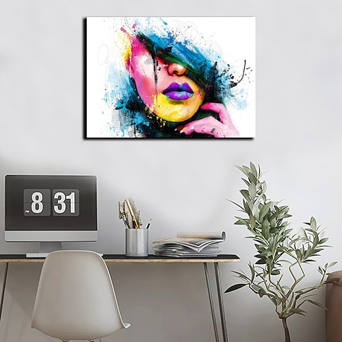 

Wall Art Canvas Prints Painting Artwork Picture People Woman Portrait Home Decoration Décor Stretched Frame / Rolled