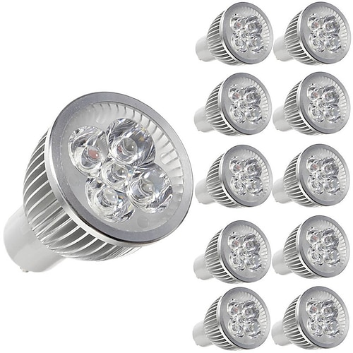 

10pcs 5 W LED Spotlight 450 lm E14 GU10 GU5.3 5 LED Beads High Power LED Decorative Warm White Cold White 85-265 V / 10 pcs / RoHS / CE Certified