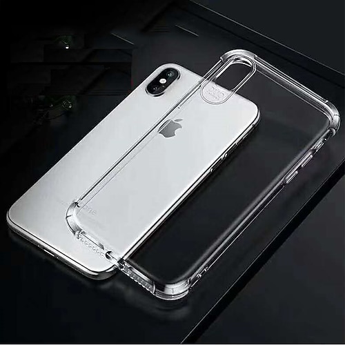 

Phone Case For Apple Back Cover iPhone SE 3 iPhone 13 Pro Max 12 11 X XR XS Max 8 7 iPhone 13 Mini Transparent Transparent Soft TPU