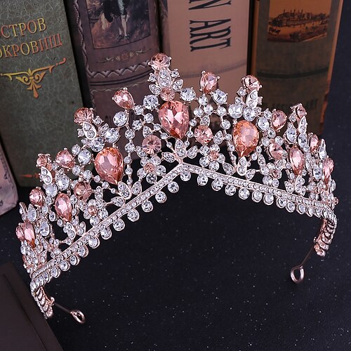 

Rhinestone / Alloy Crown Tiaras with Crystal / Rhinestone 1 PC Wedding / Valentine's Day / Valentine Headpiece