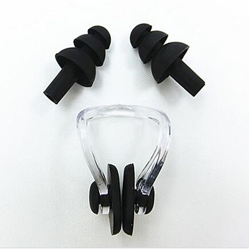 

Nose Clips Silicone Soft Comfortable Flexible Swimming Diving for Adults 3pcs