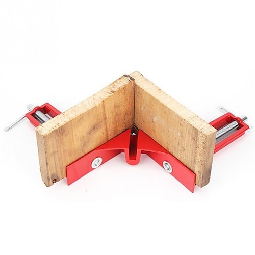 1PC 90 Degree Right Angle Clamp Mitre Clamps Corner Clamp Picture Holder Woodwork Right Angle clamp Multifunction 90 Degree Right Angle Clip Picture Frame Corner