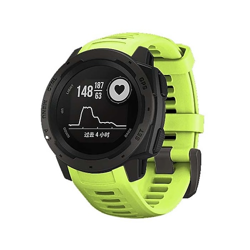 Cinturino per Garmin Instinct 2 / Instinct 2 Solar/Surf/Tactical Band Sport Nylon Robusto cinturino di ricambio compatibile con Garmin Instinct 2 / Instinct 2 Solar/Surf/Tactical Armband, Eine Grösse
