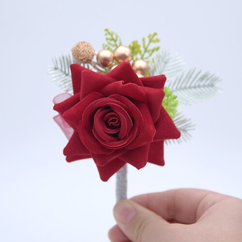 

Wedding Flowers Boutonnieres Wedding / Special Occasion Other Material 4.72""(Approx.12cm) Christmas