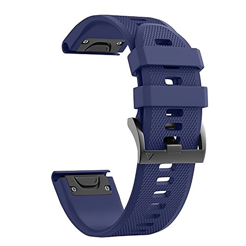 Wrist Bracelet Strap Band for Garmin Forerunner 955 / Descent G1 (Black)