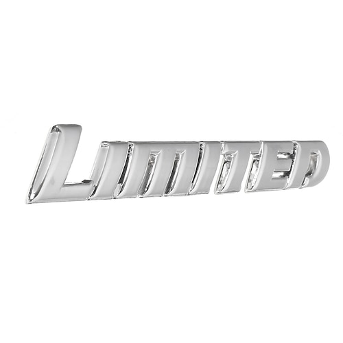 

Silver Car Stickers Sports Car Tail Stickers Text / Number Stickers