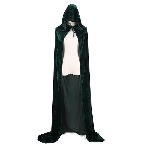 

Game of Thrones Witch Vampire Cape Cosplay Costume Cloak Party Costume Costume Adults' Men's Christmas Halloween Festival / Holiday Satin Velvet Purple / Dark Green / Red Men's Women's Easy Carnival