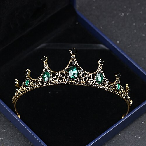 

Tiaras Wreaths Crown Masquerade Retro Vintage Gothic Alloy For Black Swan Cosplay Halloween Carnival Women's Costume Jewelry Fashion Jewelry