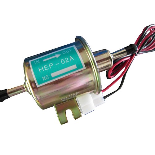 HEP-02A Universal Car 12V Fuel Pump Inline Low Pressure Electric