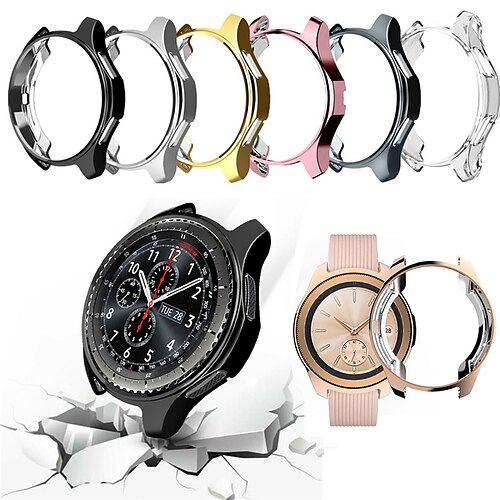 

Case For Samsung Galaxy Samsung Galaxy Watch 46 PU(Polyurethane) Samsung Galaxy