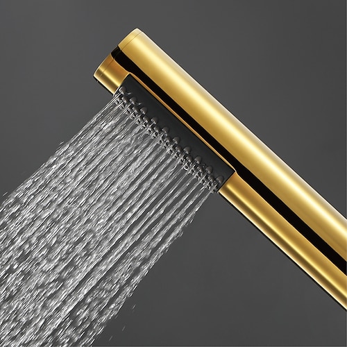 

Contemporary Hand Shower Chrome / Brushed / Ti-PVD Feature - Shower, Shower Head / Stainless Steel / Brass / Yes