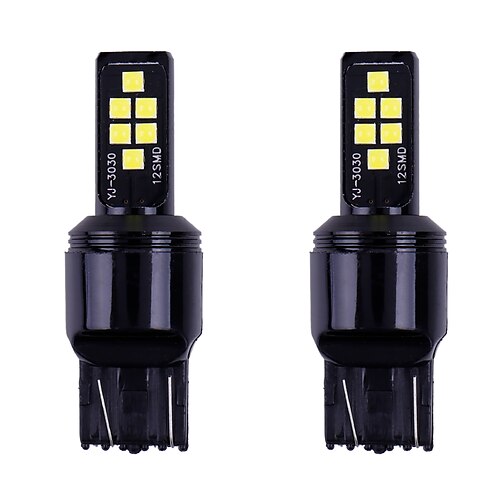 

2pcs T20 led 7440/7743 w21w W21/5W Chips LED Car Reserve Lamps Auto Brake Light CANBUS