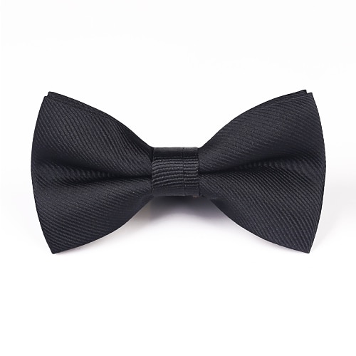 

Men's Basic Party Bow Tie Solid Colored