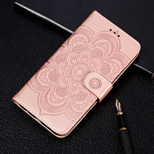 

Phone Case For Google Full Body Case Leather Wallet Card Google Pixel 3 Google Pixel 3 XL Google Pixel 3a XL Google Pixel 3a Wallet Card Holder with Stand Flower / Floral Hard PU Leather