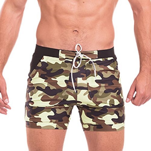 Suzen95 Awesome Possum Mens Swim Trunks Quick Dry Holiday Beach Short Casual Board Shorts