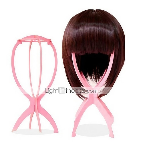 

Wig Accessories Plastics Wig Stands Pins Convenient Storage 1 pcs Daily Stylish Pink