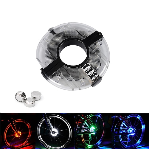 

LED Bike Light LED Light Bicycle Cycling Waterproof Multiple Modes AG13 60 lm Button Cell Battery White Red Blue Camping / Hiking / Caving Cycling / Bike