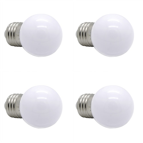 

4pcs 1 W LED Globe Bulbs 90-120 lm E26 / E27 G45 12 LED Beads SMD 2835 Decorative Warm White Natural White White 220-240 V