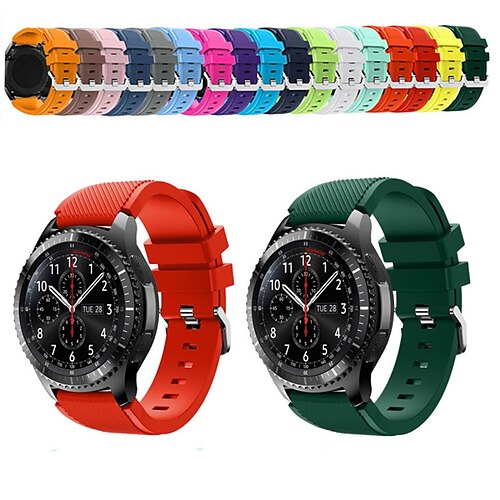 

Watch Band for Samsung Gear S3 Frontier / Samsung Gear S3 Classic Silicone Wrist Strap