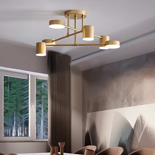 

57 cm Ceiling Light LED Circle Design Flush Mount Lights Metal Painted Finishes LED Modern 220-240V