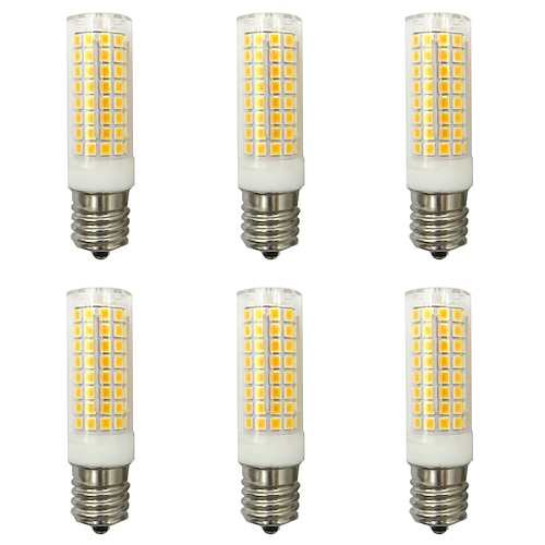 

6pcs 10 W LED Corn Lights 1000 lm E14 G9 E12 T 102 LED Beads SMD 2835 Warm White Cold White 220-240 V 110-120 V