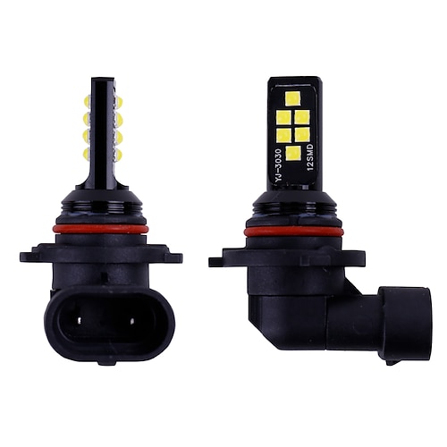 

2pcs 9006 HB4 9005 HB3 LED Bulbs Car Fog Lights Driving High Power 12smd 3030 led Tail Lamp Car Light parking 12v Auto 6000K